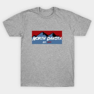 North Dakota Mountains T-Shirt